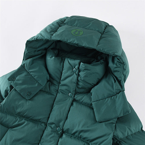 lululemon Wunder Puff Women's Forest Green Hooded Puffer Jacket