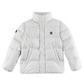 MLB NY Logo Unisex White Stand-Collar Down Jacket