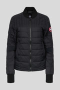 Canada Goose Dunham Black Quilted Zip-Up Jacket