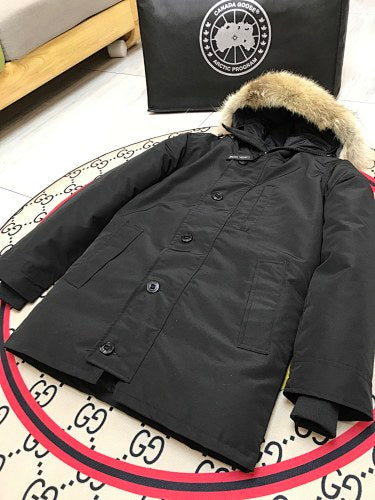 Canada Goose Unisex Hooded Parka - Black