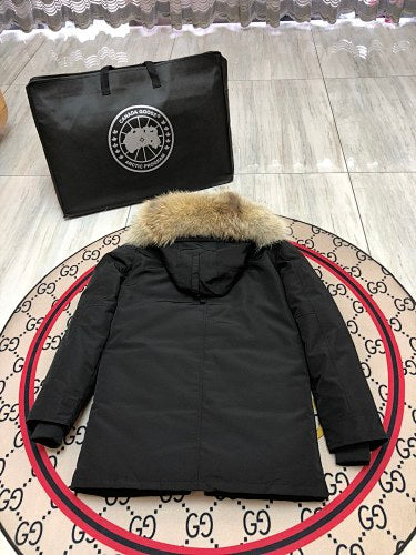 Canada Goose Unisex Hooded Parka - Black