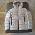 Canada Goose Hooded Puffer Jacket in Silver Gray